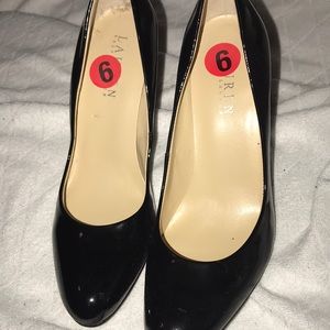 Black Ralph Lauren heels